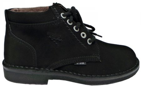5 dírkové boty STEEL 326-327-W Black bez oceli
